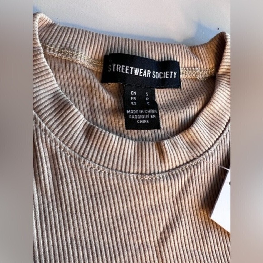 Women's Streetwear Society Basic Solid Form Fitte… - image 7